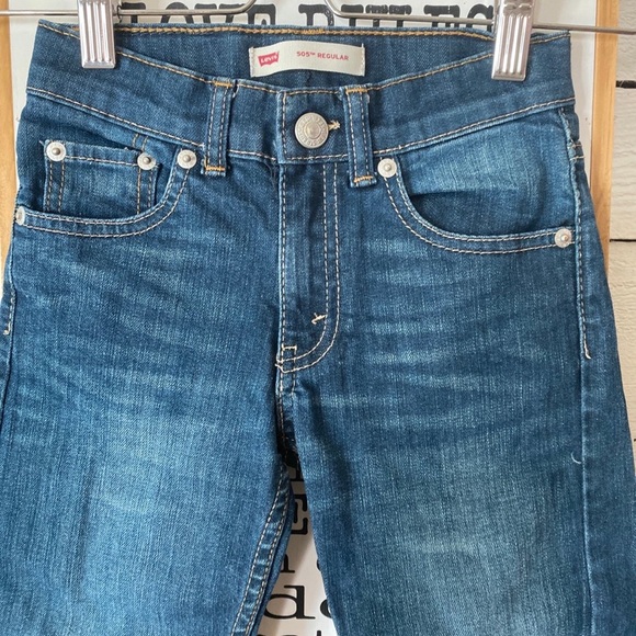 Toddler Boys Levi’s 505 Regular Jeans - Picture 4 of 10